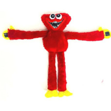 Хаги Ваги Huggy Wuggy мягкая игрушка с липучками на руках красный 40 см